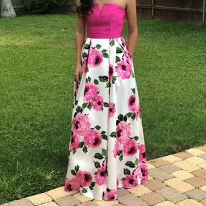 Floral Prom dress